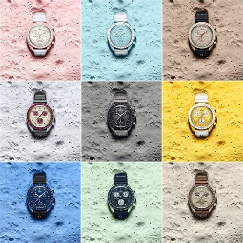 omega x Swatch moonswatch collection